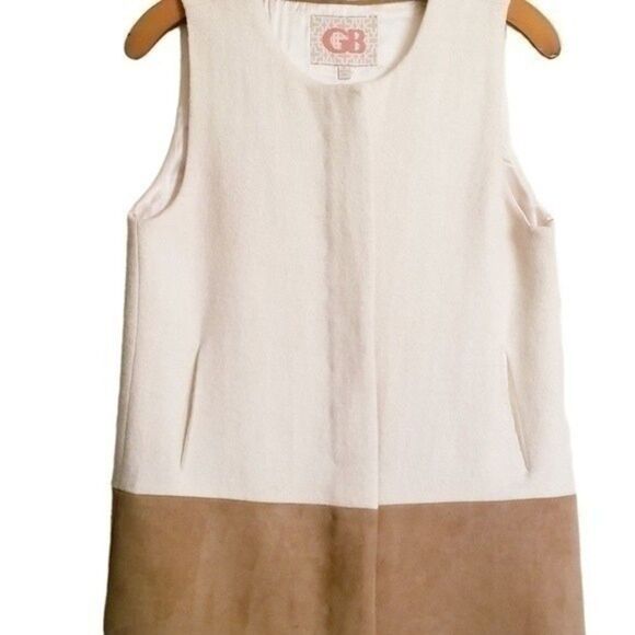 Gianni Bini Color Block Vest or Mini Dress Size Small  8 0081 - Picture 3 of 10